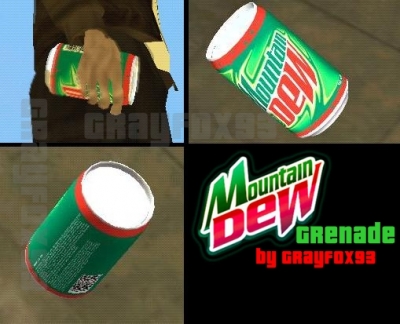 Mountain Dew Grenade